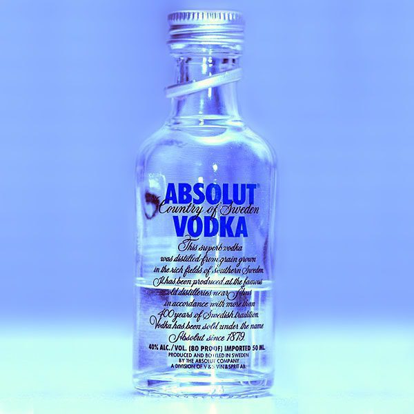 Absolut Vodka the favourite drink of Sweden