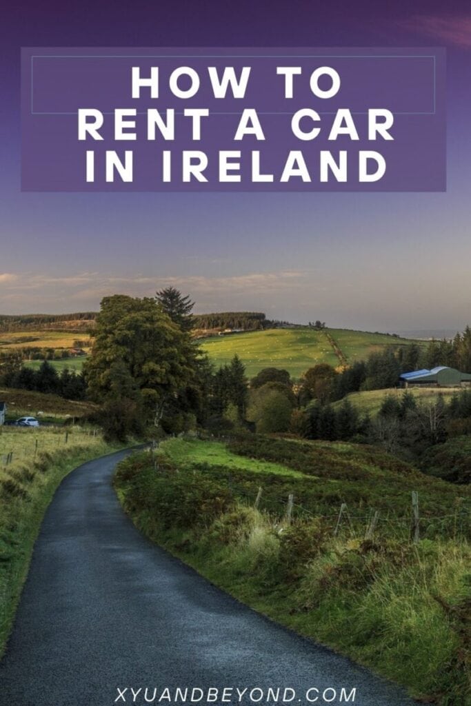 Guide to renting a car in the scenic Irish countryside.