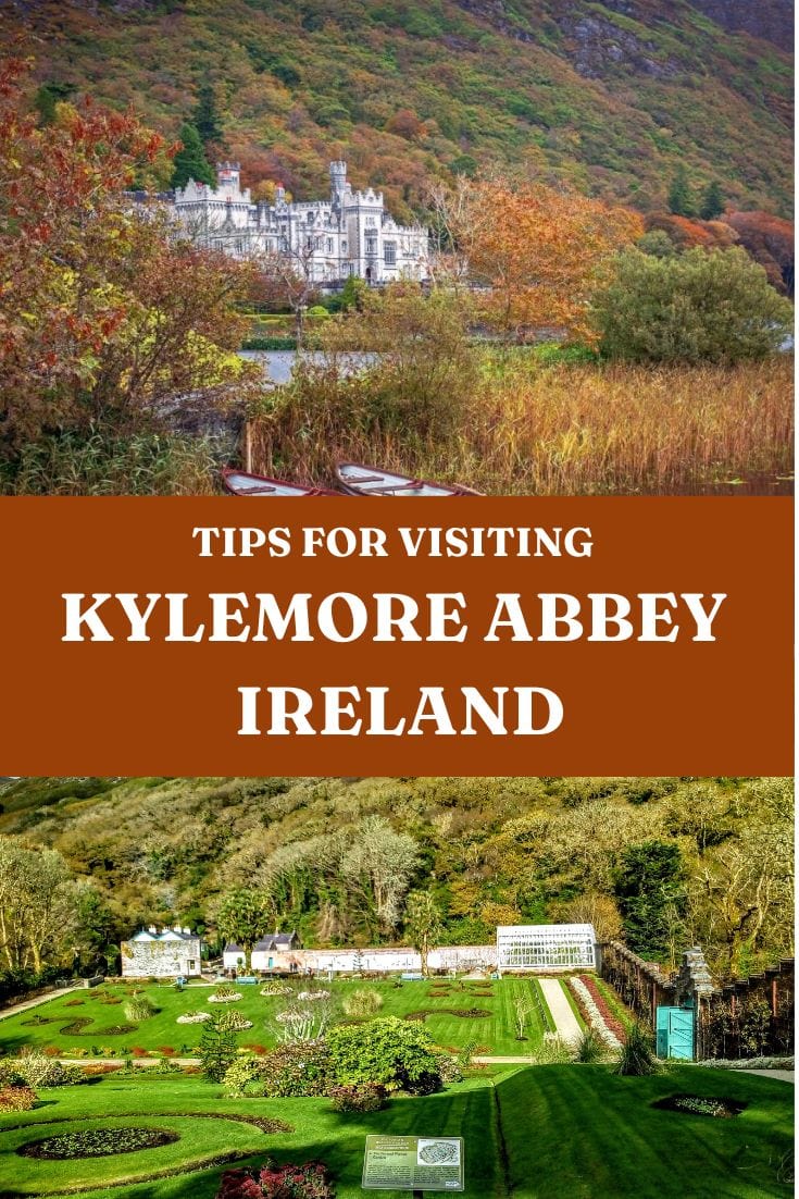 Travel guide: exploring Kylemore Abbey and its Victorian walled garden in Ireland.