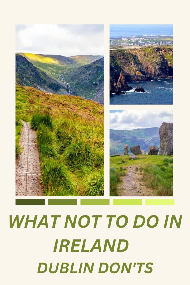 15 Dublin Don’ts – a little bit of Irish craic for you