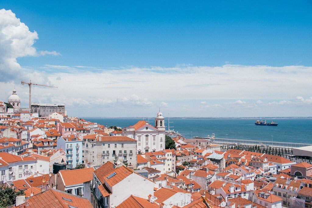 Miradouro das Portas do Sol is another of Lisbon's iconic viewpoints