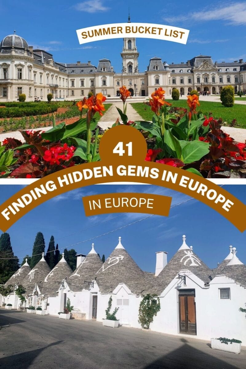 Exploring hidden gems in Europe: a summer bucket list with 41 must-see destinations.