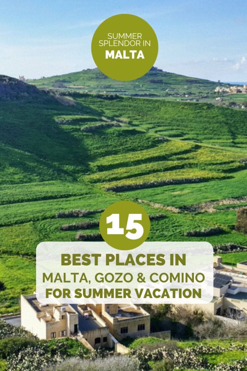 Explore the top 15 best things to do in Malta, Gozo & Comino for your summer vacation.