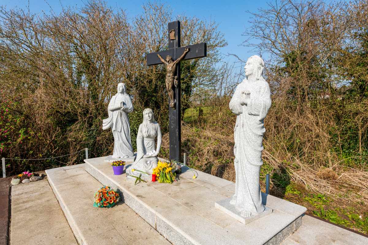 A shrine to Brigid in County Louth