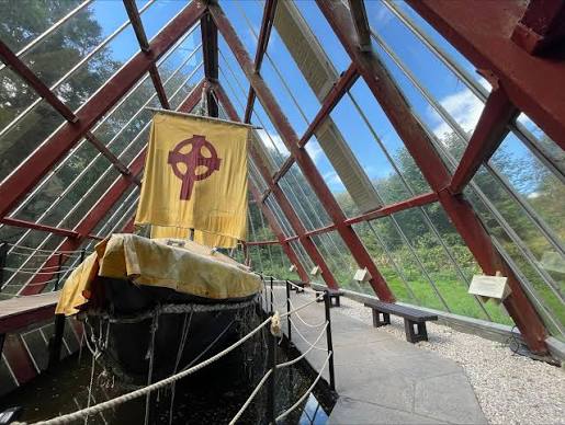 leather boat of saint brendan