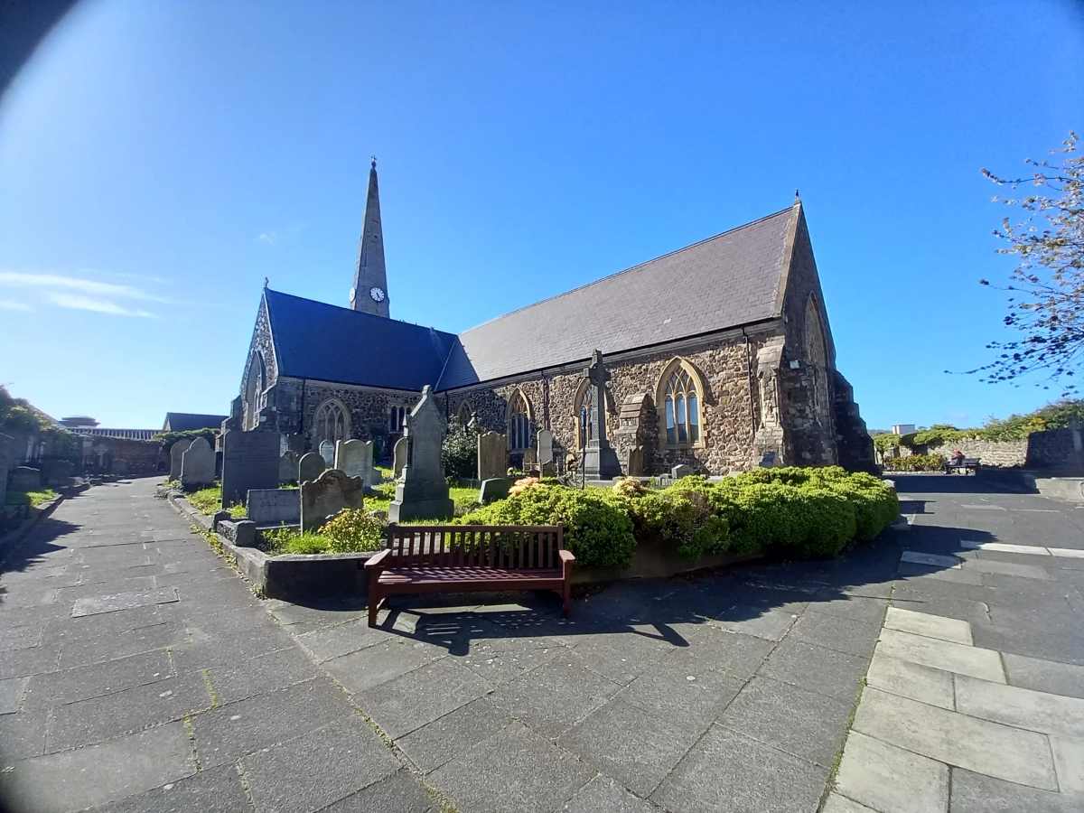 St Nicholas Church in Carrickfergus where Robert the Bruce was crowned King of Scotland