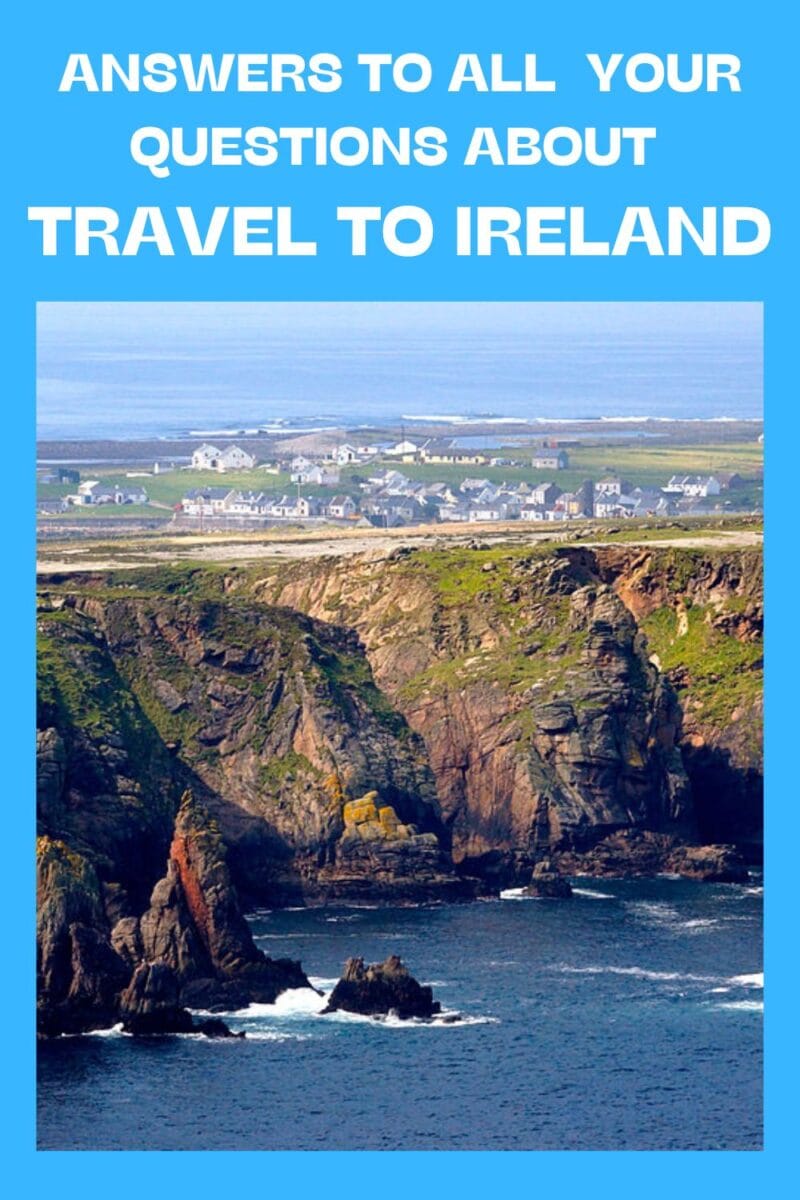 Questions about travel to Ireland