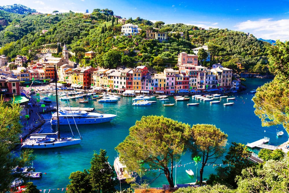 Luxury Italian vacations - beautiful Portofino in Ligurian coast