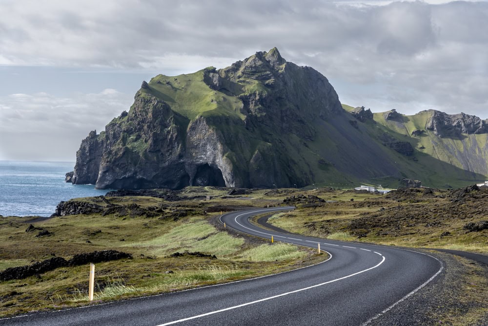 A Road on the Westman Islands