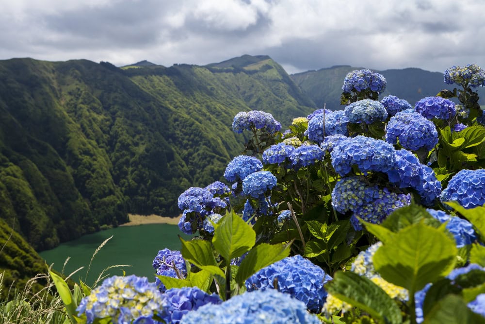 Seven Cities Lake "Lagoa das Sete Cidades" in Sao Miguel Island - Azores - Portugal