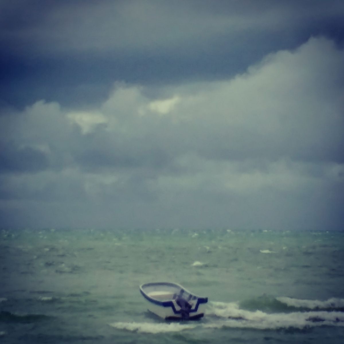 Nortes coming in on the gulf in Chelem