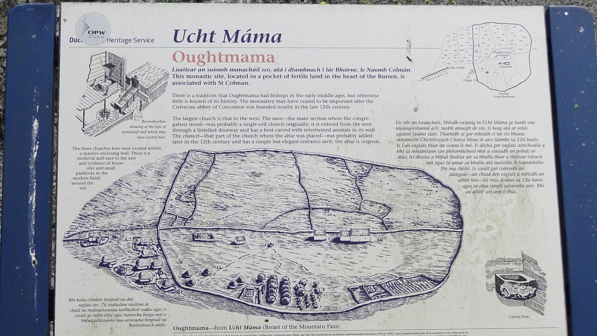 Oughtmama information sign board