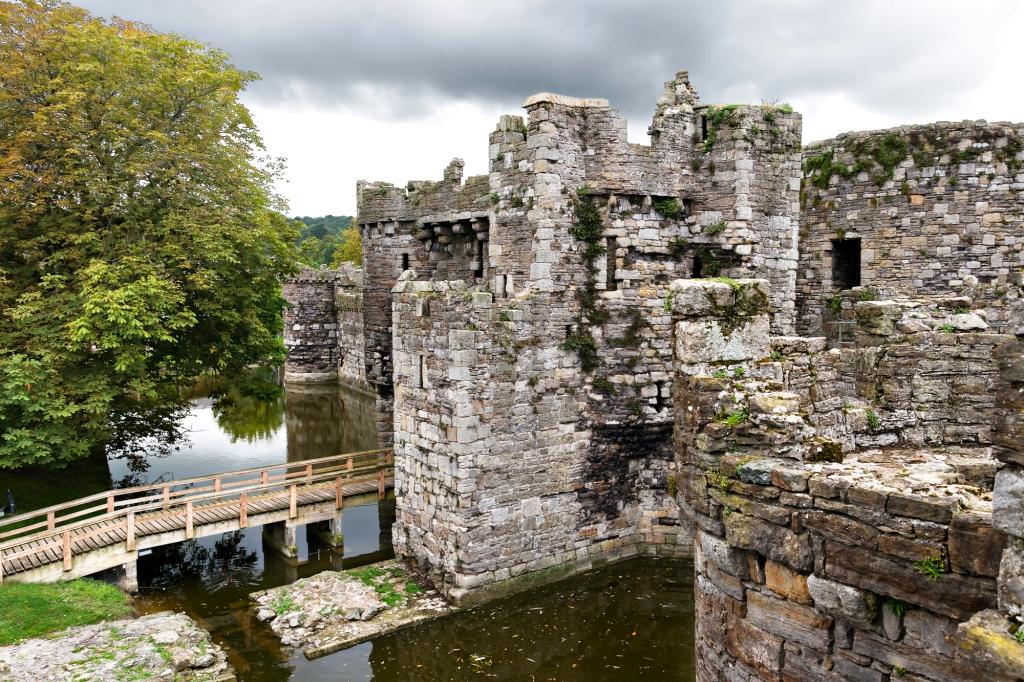 Beaumaris Castle in Anglesey, Wales, UK