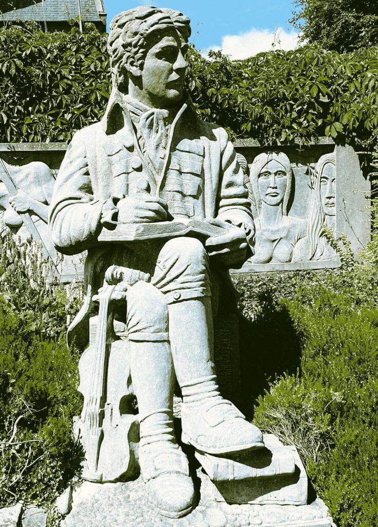 Statue of Brian Merriman
