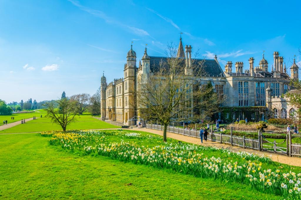 Burghley house near Stamford, England
