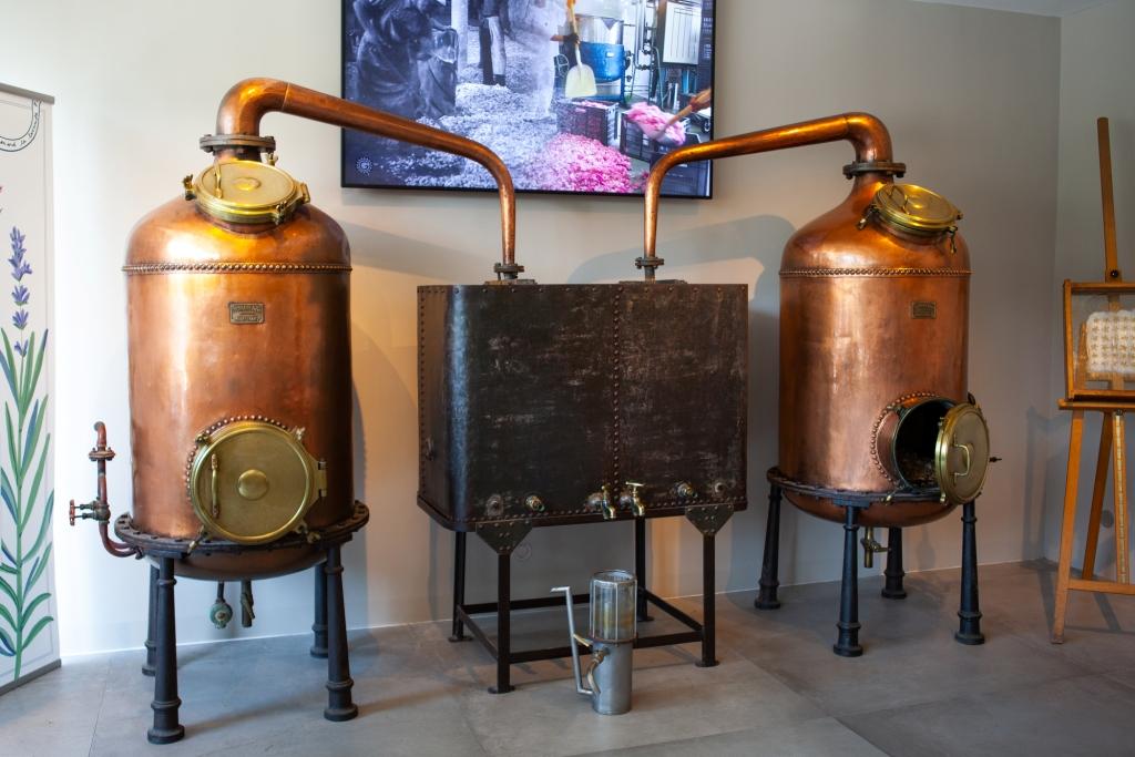 Grasse, France - July 4, 2019: View of the Fragonard perfume museum and factory located in Grasse, France.