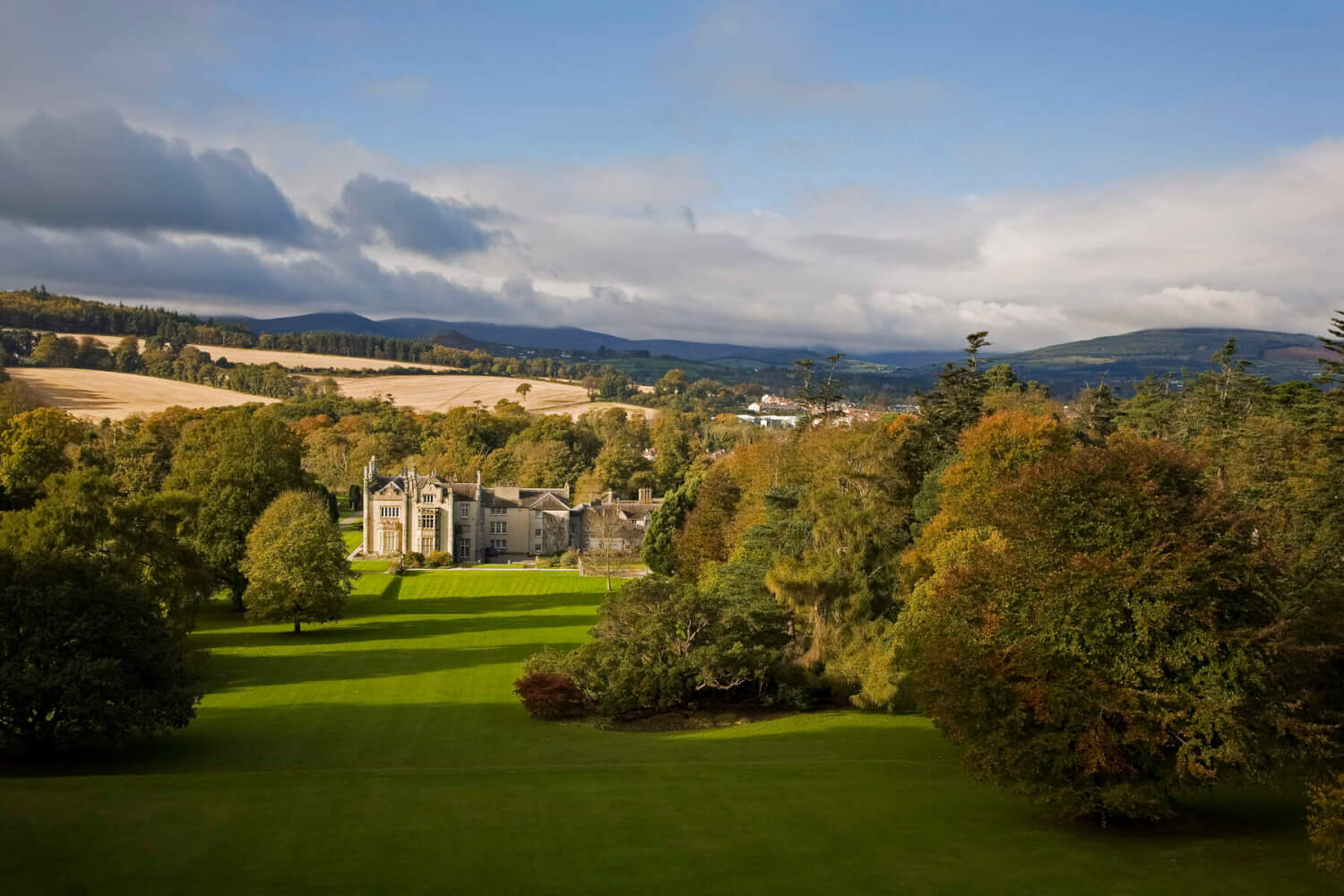 Kilruddery House and Demesne from the Rockery