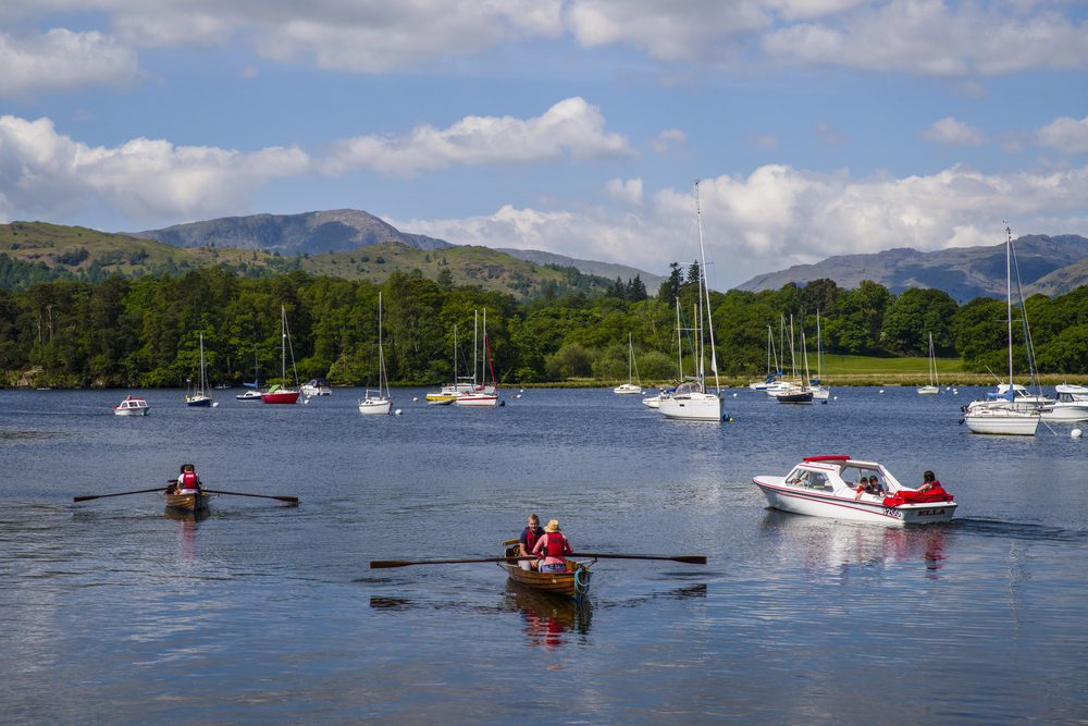 View from Waterhead on Lake Windermere