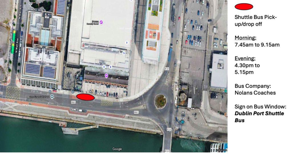 photo of Dublin Port shuttle service