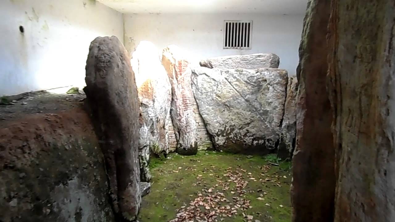 Interior of Knockmany Passage Tomb showing ancient stone chamber in Northern Ireland hidden gem