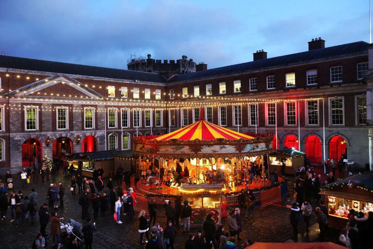 Dublin Castle Christmas market
