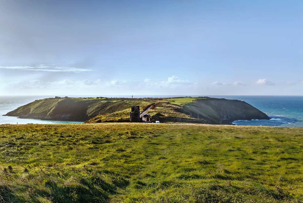 Old Head of Kinsale is a headland near Kinsale, County Cork, Ireland.