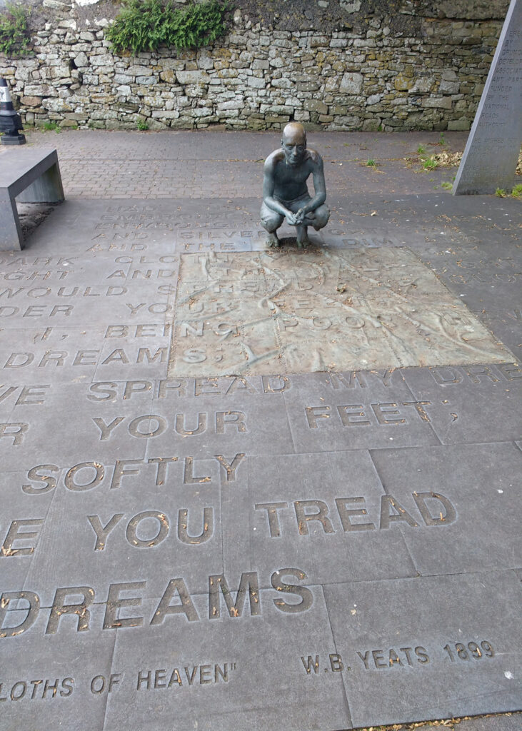 Visiting William Butler Yeats grave - Drumcliffe Sligo
